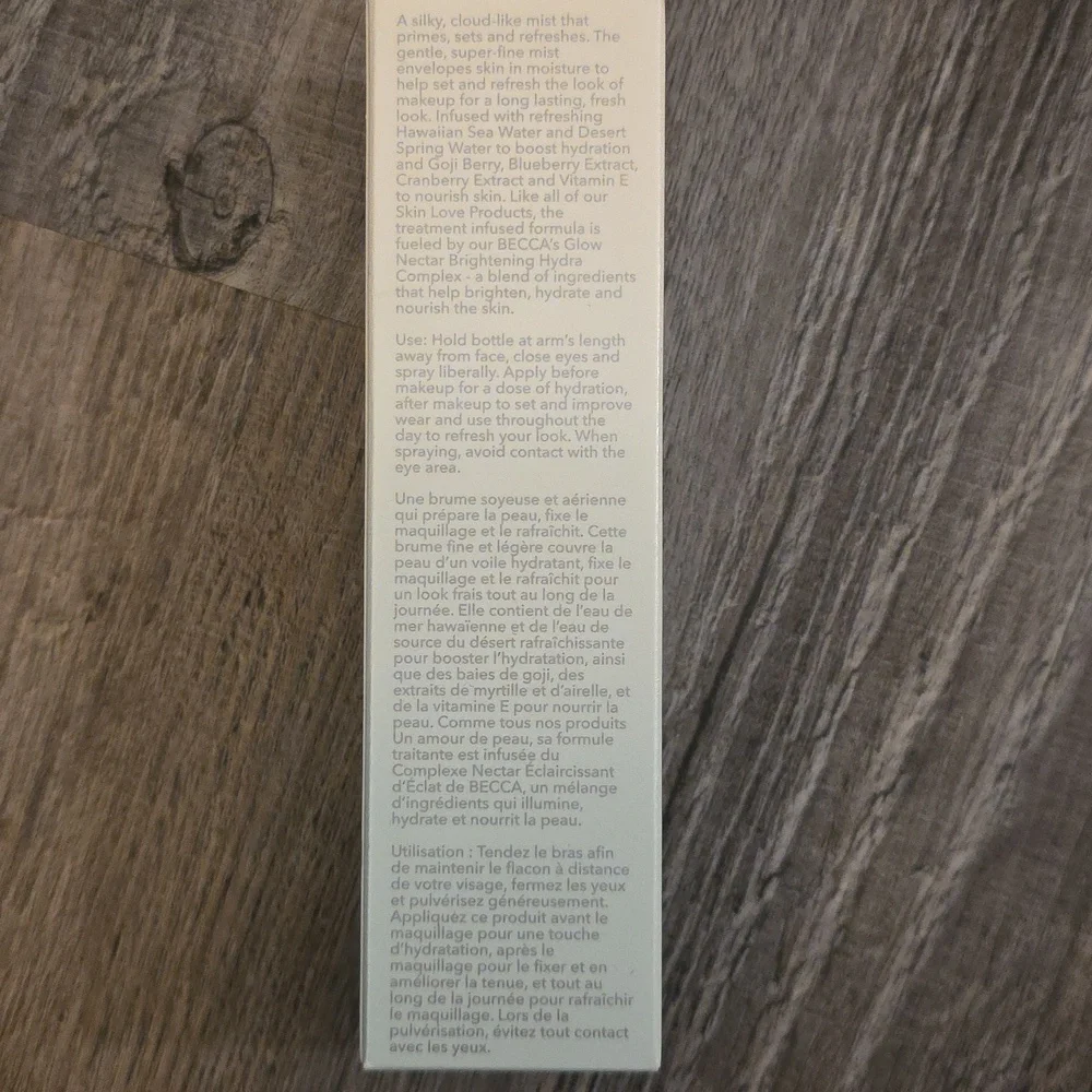 Becca Skin Love Glow Shield Prime and Set Mist